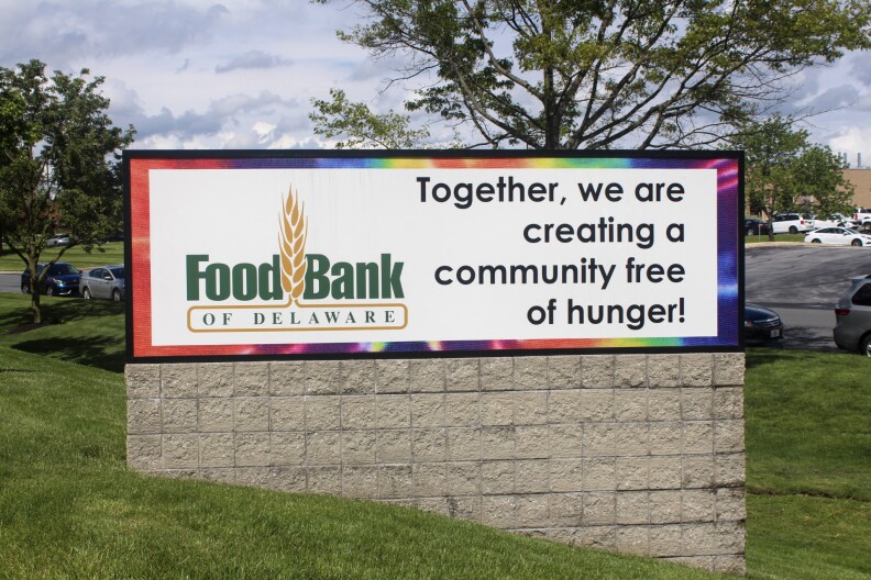 The Food Bank of Delaware saw a big surge during the shutdown